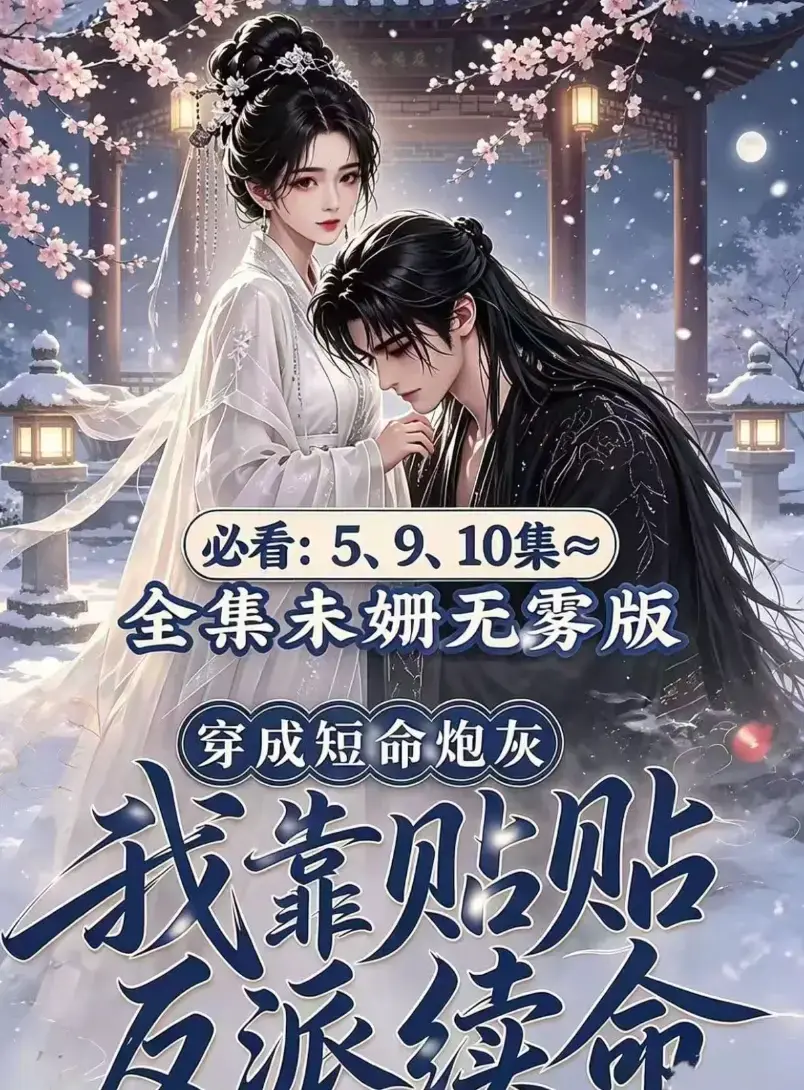AI漫剧《穿成短命炮灰我靠贴贴反派续命》全集完整版-穿书超甜爽剧无删减高清免费看-穿成短命炮灰我靠贴贴反派续命无广告在线追剧